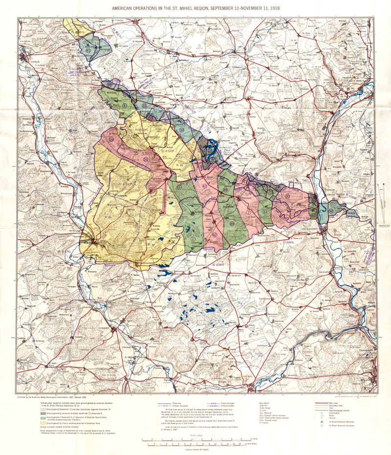 Image: American Battlefield and Monuments Commission / Washington State Library and Washington State Archives